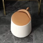 كرسي تسريحة دائري بدون ظهر