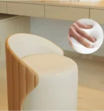 كرسي تسريحة دائري فاخر