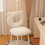 كرسي تسريحة على شكل دب