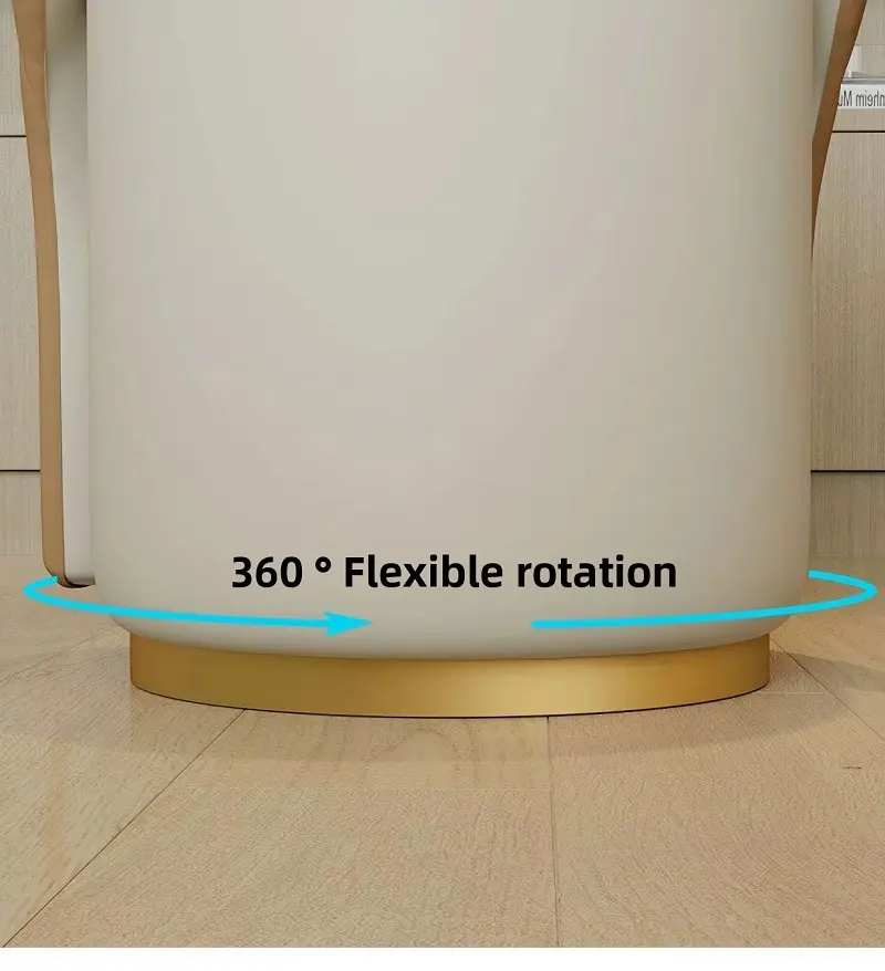 كرسي تسريحة دائري فاخر 