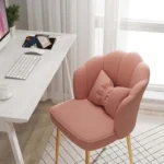 كرسي تسريحة على شكل صدف 