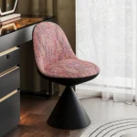 كرسي تسريحة فاخر قابل للدوران - Image 2