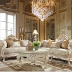 كنب صالة كلاسيك لغرفة المعيشة