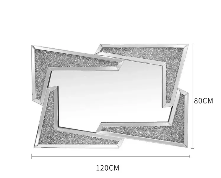 مرايا حائط ثلاثية الابعاد 