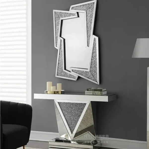 مرايا حائط ثلاثية الابعاد