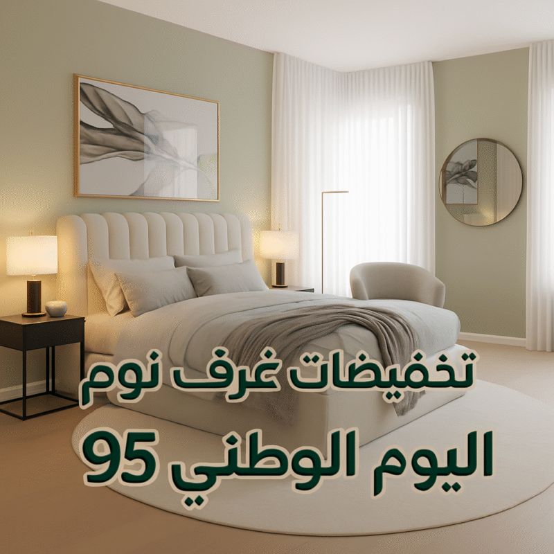 تخفيضات غرف نوم اليوم الوطني 95