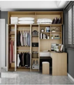 خزانة ملابس مودرن مع مكتب