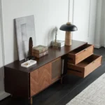 طاولة تلفاز اسكندافية لغرفة المعيشة