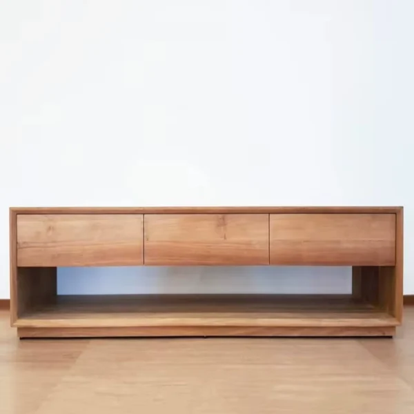 طاولة تلفاز بتصميم ريفي