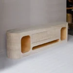 طاولة تلفاز خشبية لغرفة المعيشة