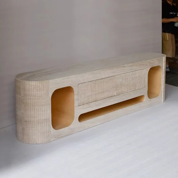 طاولة تلفاز خشبية لغرفة المعيشة