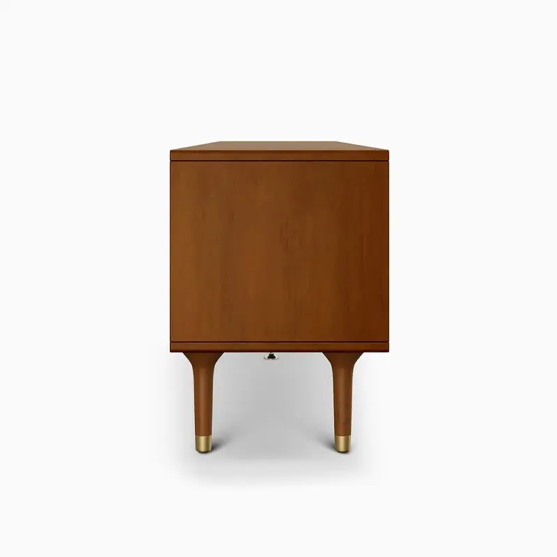 طاولة تلفاز خشبي بتصميم ريفي