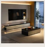 طاولة تلفاز فاخرة وانيقة لغرفة المعيشة