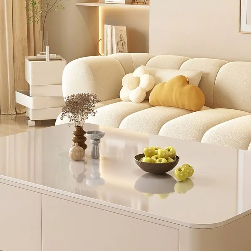 طقم طاولة تلفاز مع قهوة لغرفة المعيشة 