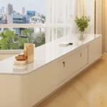 طقم طاولة تلفاز مع قهوة لغرفة المعيشة