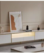 طقم طاولات لغرفة المعيشة فاخر