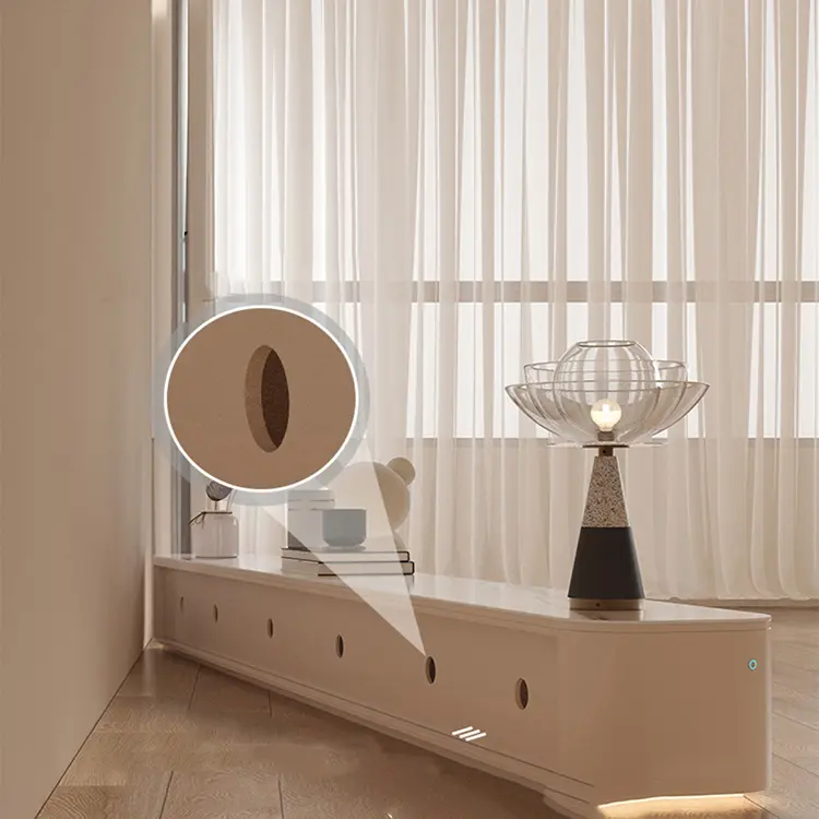 طقم طاولة قهوة مع تلفاز راقي