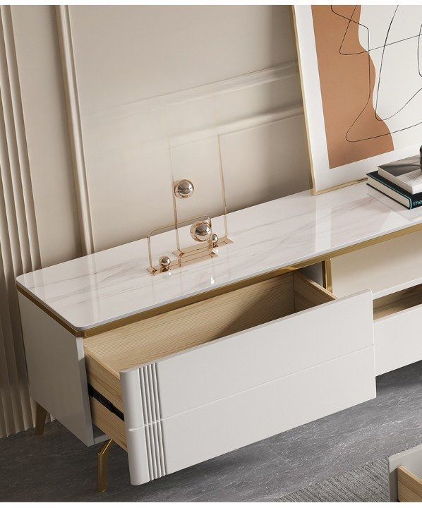 طقم طاولات لغرفة المعيشة فاخر 