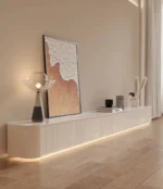 طقم طاولة قهوة مع تلفاز راقي