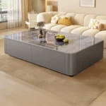 طقم طاولة تلفاز مع قهوة لغرفة المعيشة