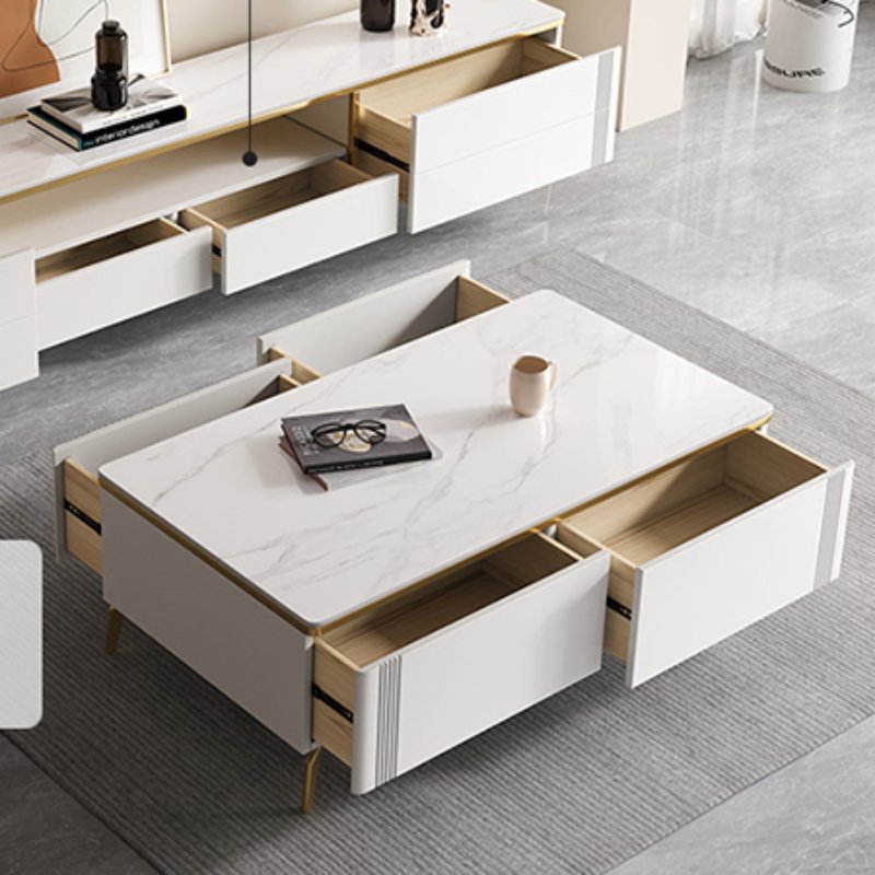 طقم طاولات لغرفة المعيشة فاخر 