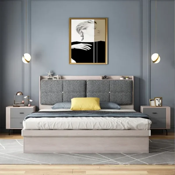 غرفة نوم كاملة بلون مميز و انيق