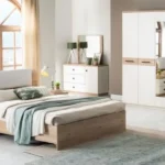 غرفة نوم كاملة متعددة اماكن التخزين