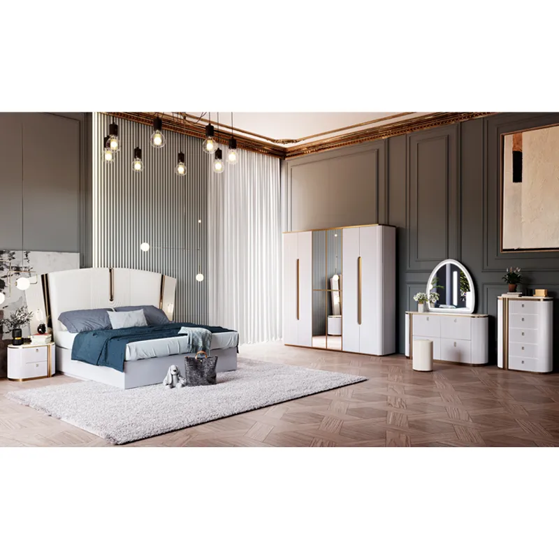 غرفة-نوم-كاملة-مميزة-بخامات-فاخرة غرفة نوم كاملة مميزة بخامات فاخرة