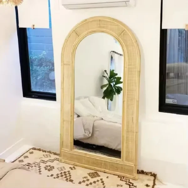 مرايا ستاند قابلة للتعليق بتصميم ريفي