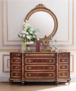 وحدة ادراج لغرفة نوم بتصميم ملكي