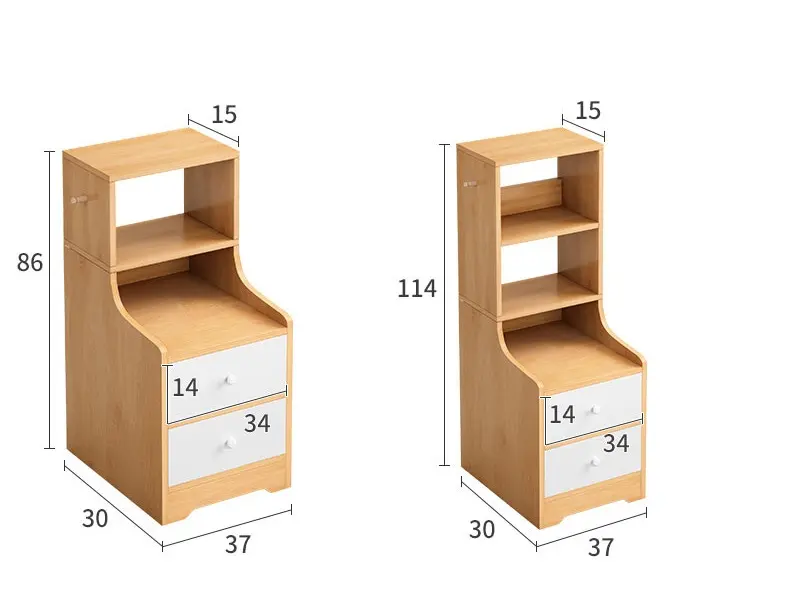 وحدة ادراج جانبية لغرفة النوم 