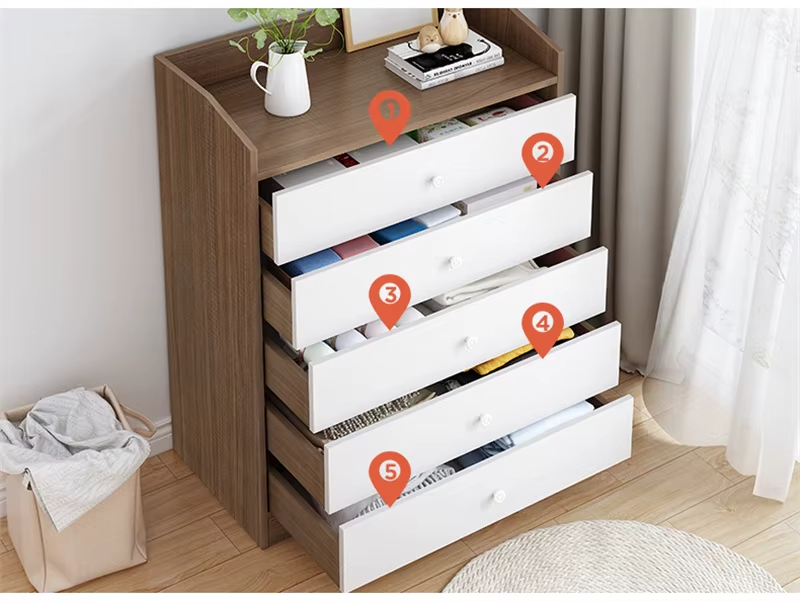 وحدة ادراج لغرفة النوم 