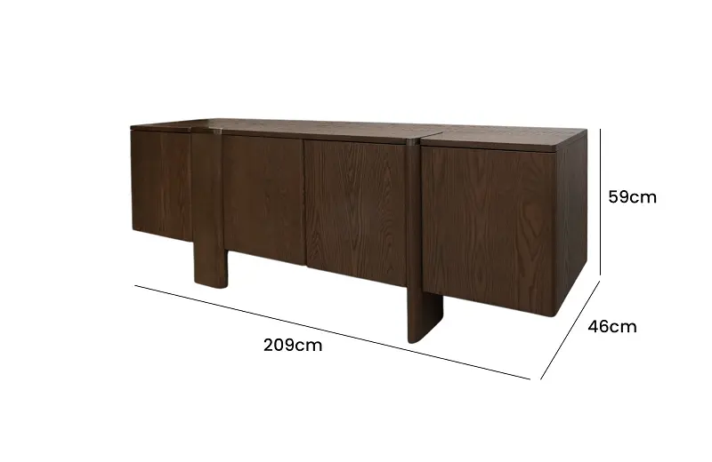 بوفيه خشبي لغرفة الطعام 