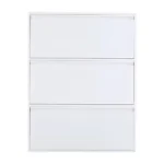 خزانة أحذية خشب بتصميم عملي لتنظيم المدخل وغرفة المعيشة