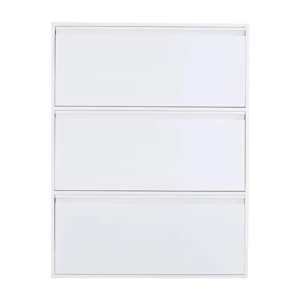 خزانة أحذية خشب بتصميم عملي لتنظيم المدخل وغرفة المعيشة