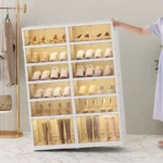 خزانة أحذية عملية للتخزين المنظم في مدخل المنزل - Image 4