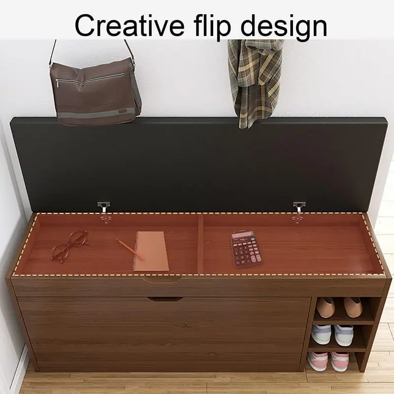 خزانة أحذية للمدخل بتنظيم عملي