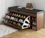 خزانة أحذية للمدخل بتنظيم عملي - Image 2