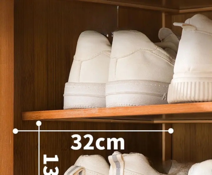 خزانة أحذية بمساحة تخزين واسعة