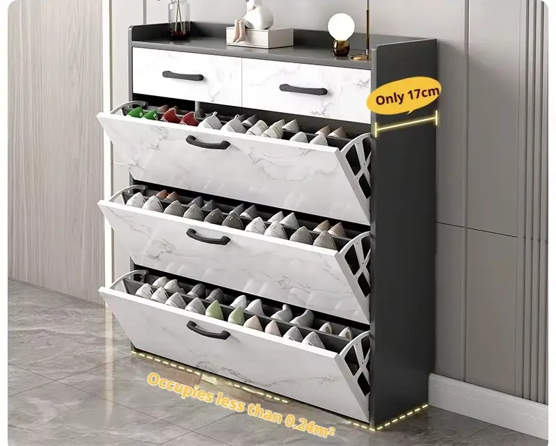 خزانة أحذية فاخرة لغرفة المعيشة 