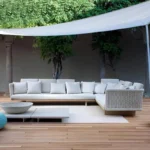 كنب زاوية للجلسات الخارجية