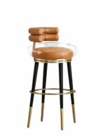 كرسي بار مرتفع دوار 360 درجة مودرن - Image 3